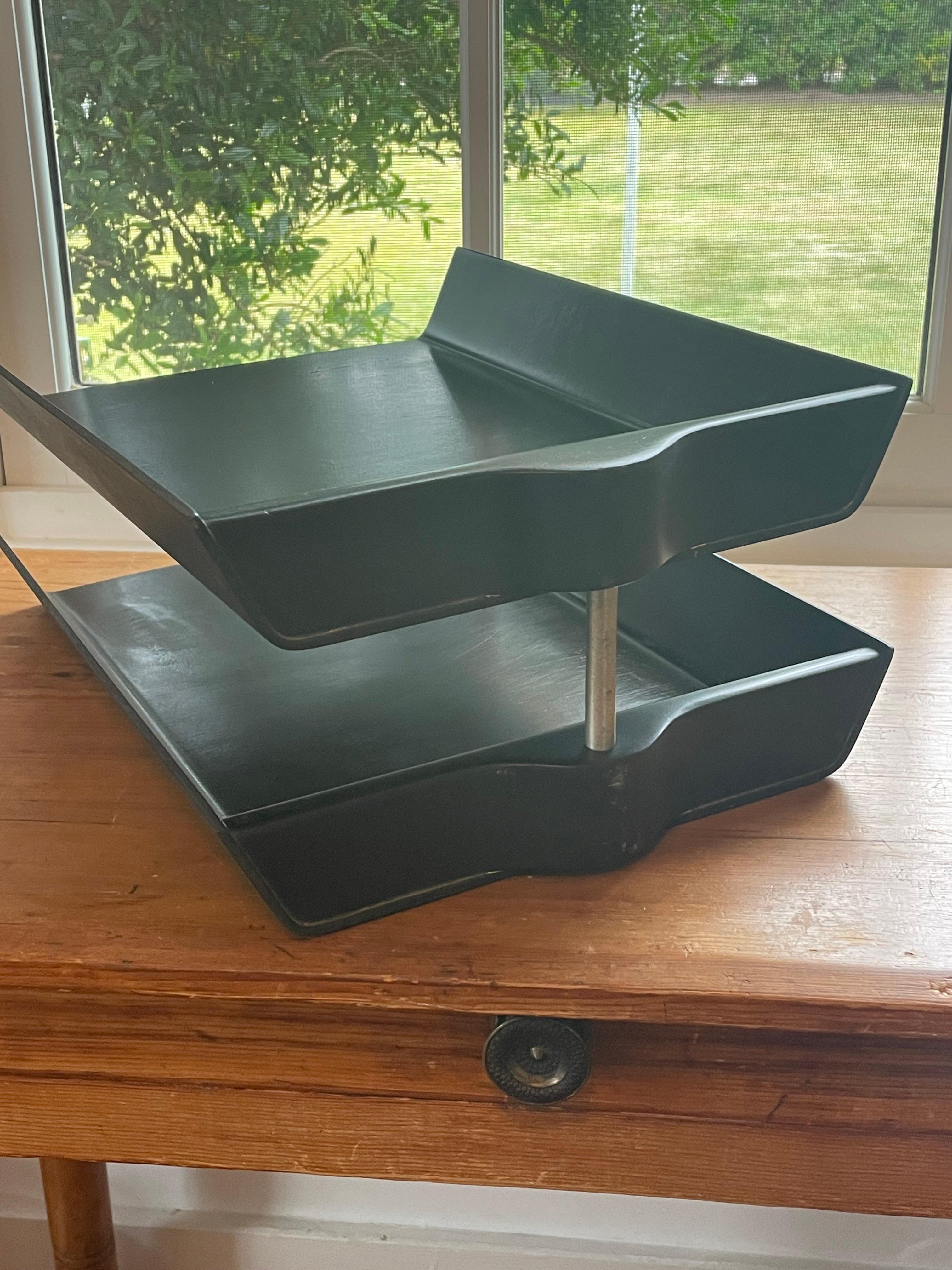 Florence Knoll Two Tier Letter Tray 5
