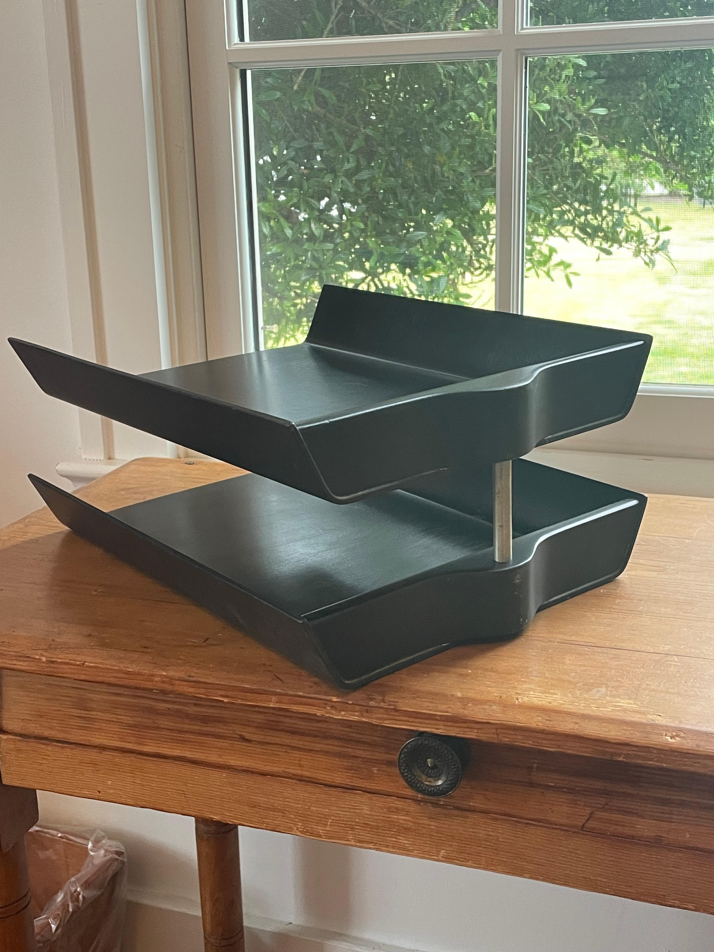 American Florence Knoll Two Tier Letter Tray