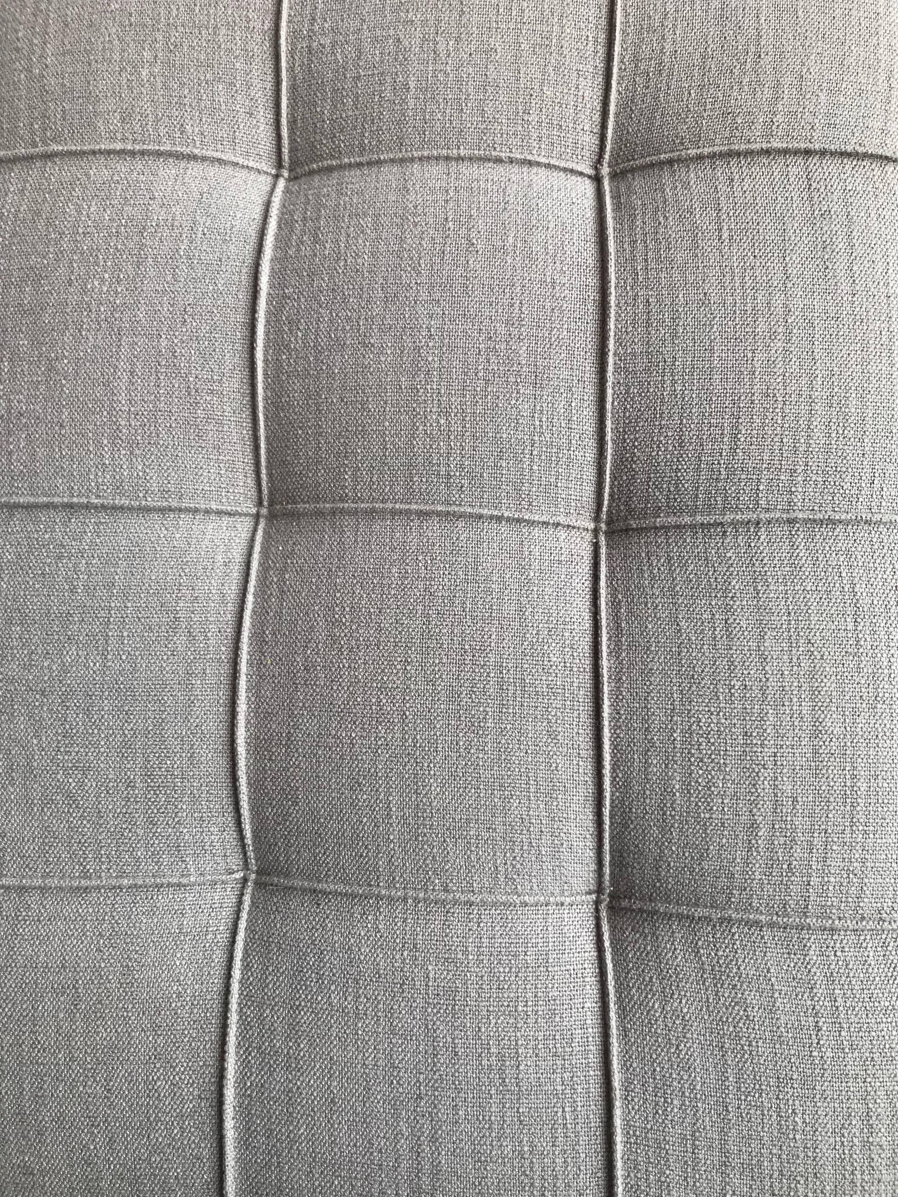 Florence Knoll Upholstered Three-Seat Armless Sofa 2