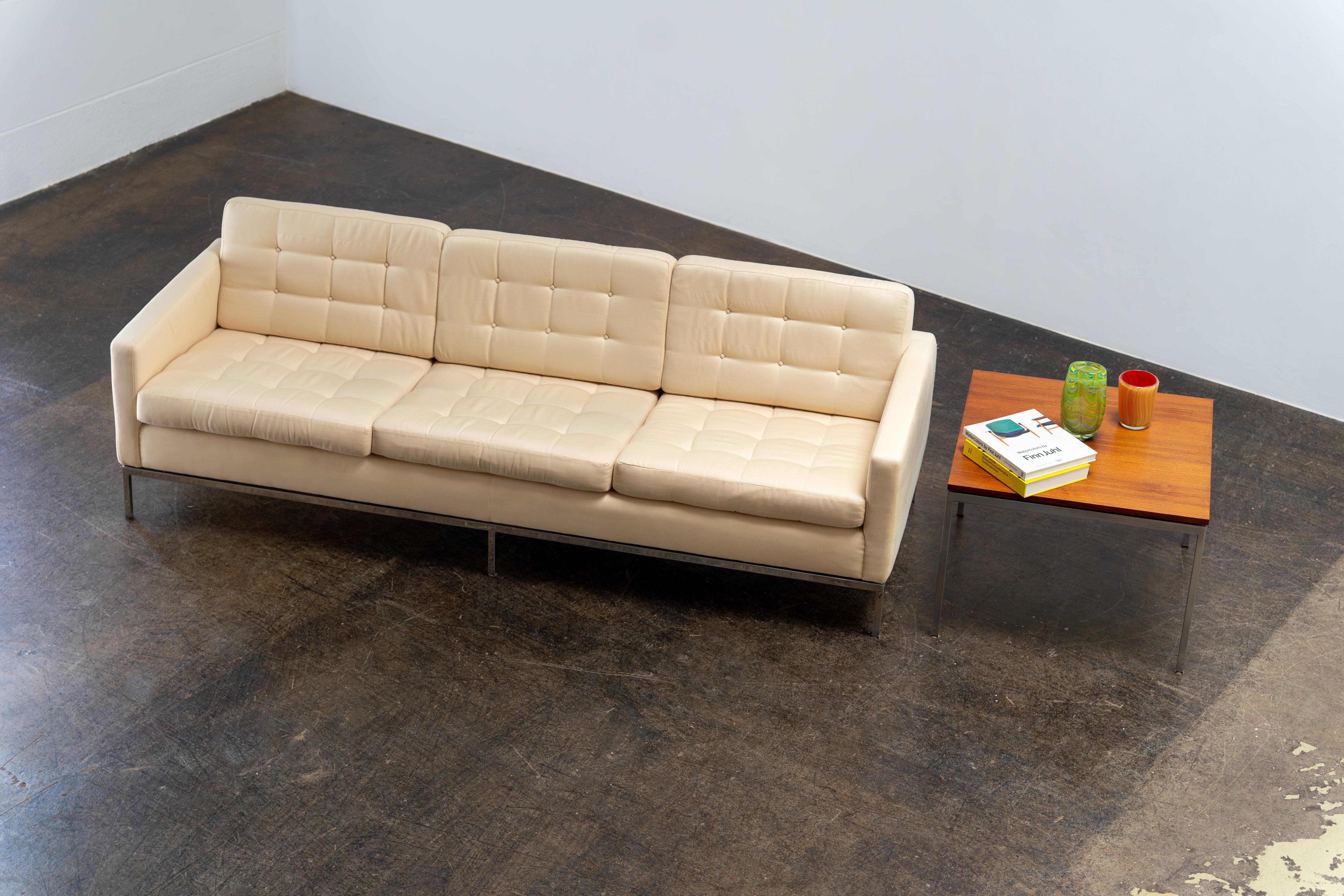 Florence Knoll - Sofá Vintage Knoll International, Moderno de mediados de siglo 1954 en venta 4