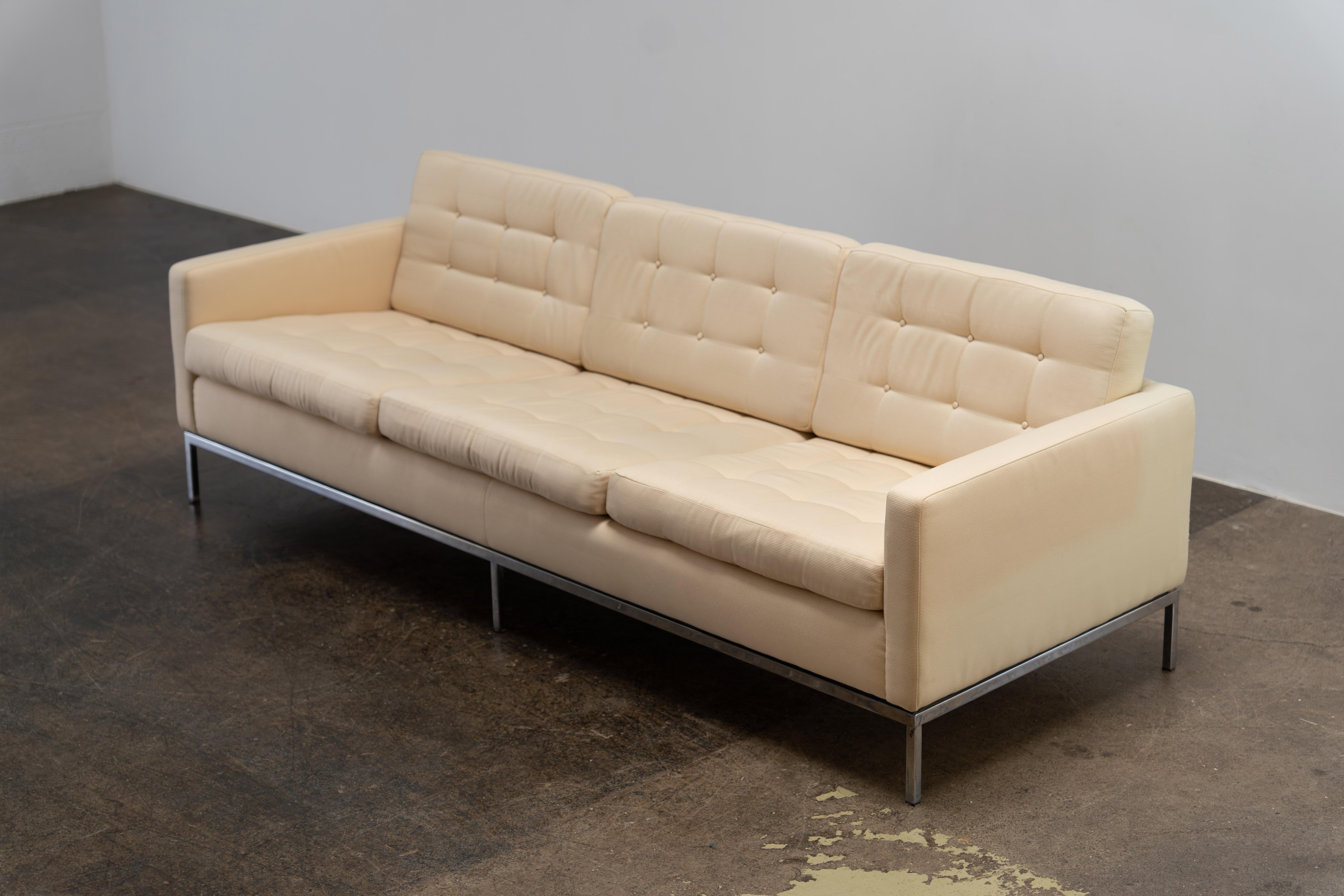 Florence Knoll - Sofá Vintage Knoll International, Moderno de mediados de siglo 1954 Estadounidense en venta