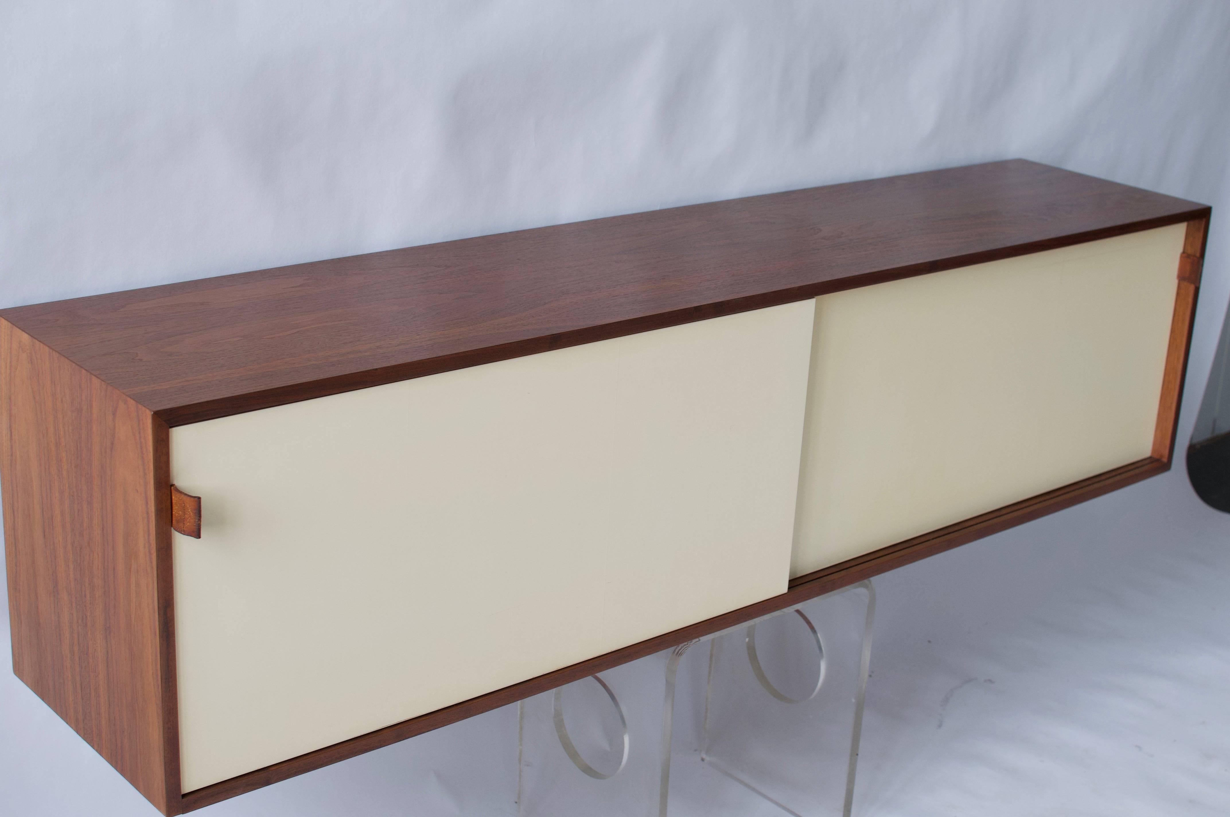 Mid-Century Modern Florence Knoll Wall Hanging Cabinet For Sale