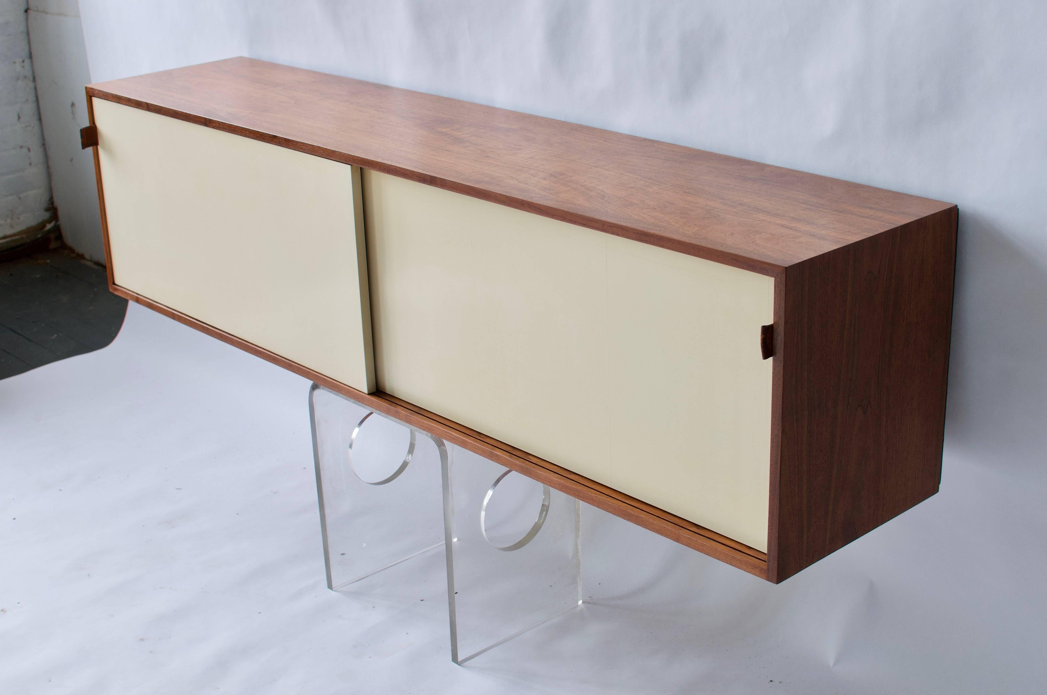 American Florence Knoll Wall Hanging Cabinet For Sale