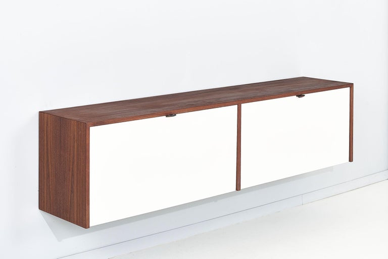 Mid-20th Century Florence Knoll Wall Mount Credenza, 1950
