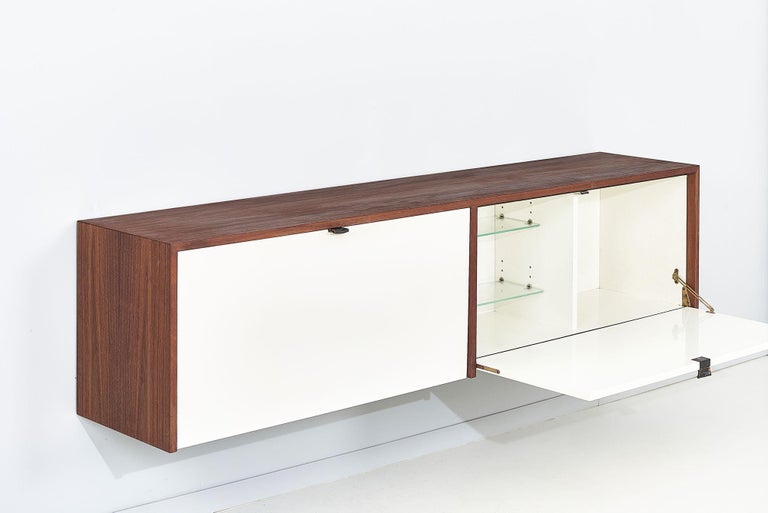 Florence Knoll Wall Mount Credenza, 1950 1