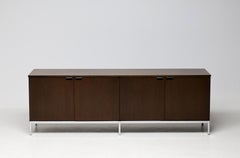 Florence Knoll Walnut Cabinet for Knoll International, USA