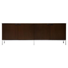 Florence Knoll Walnut Cabinet for Knoll International, USA