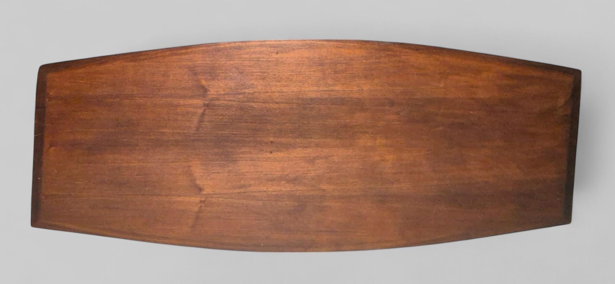 Metà XX secolo Florence Knoll Tavolo da pranzo in noce e cromo modello 580 per Knoll, 20° secolo in vendita