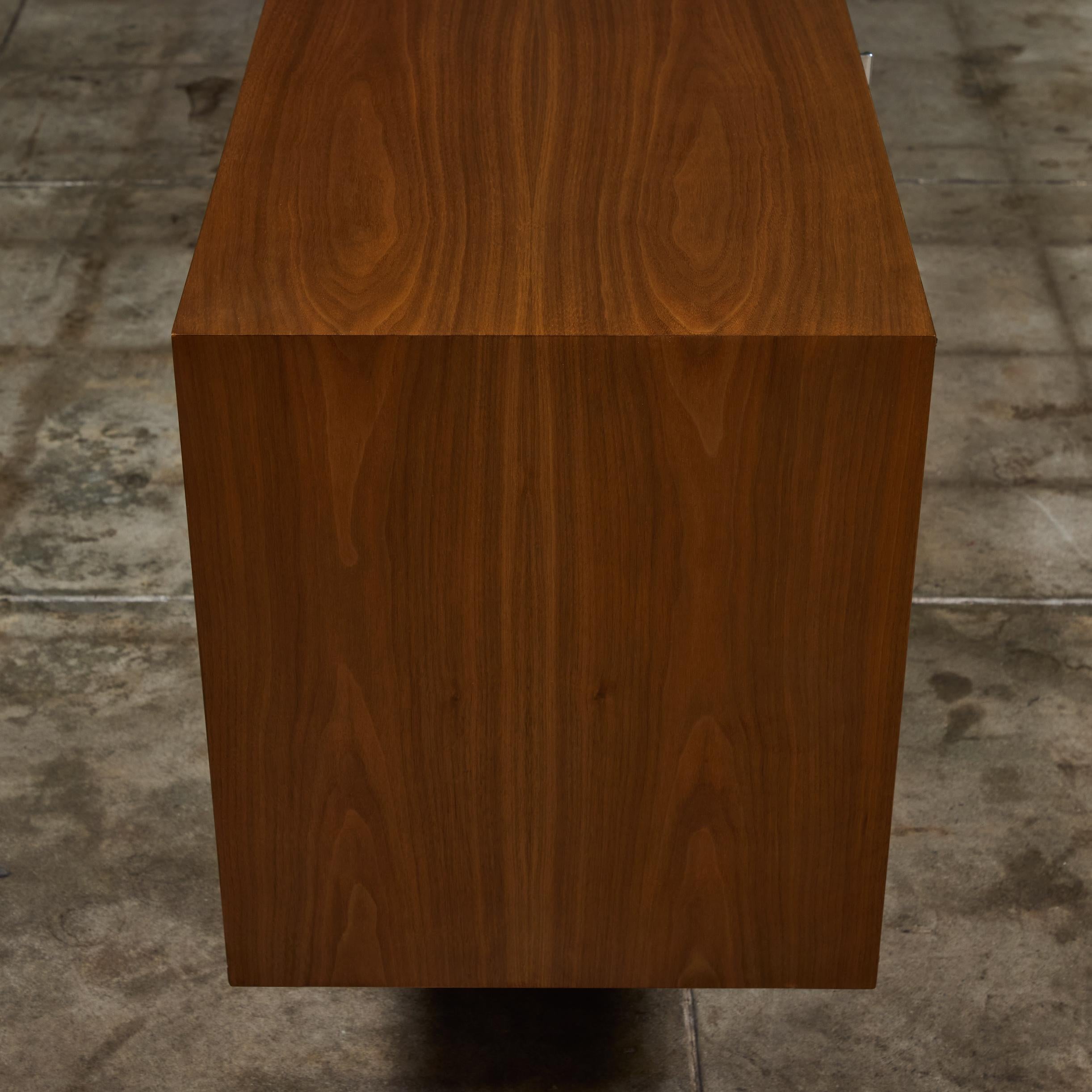 Florence Knoll Walnut Credenza 3