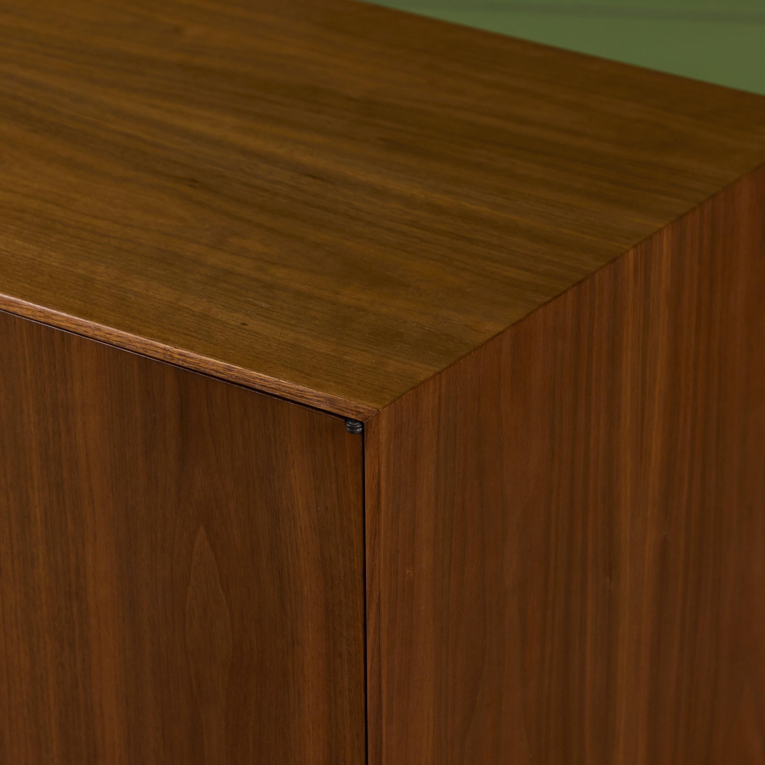 Florence Knoll Walnut Credenza 10