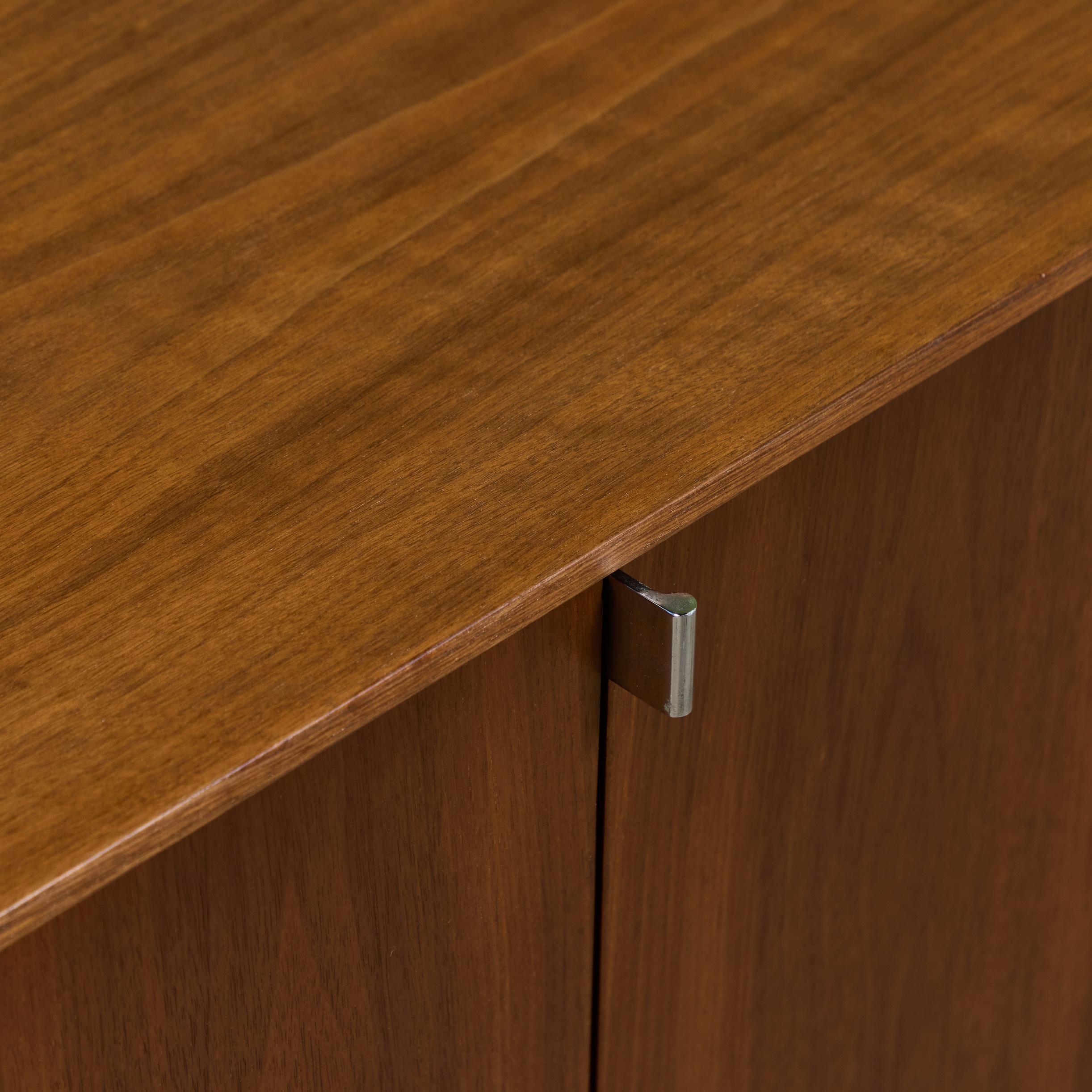 Florence Knoll Walnut Credenza 11