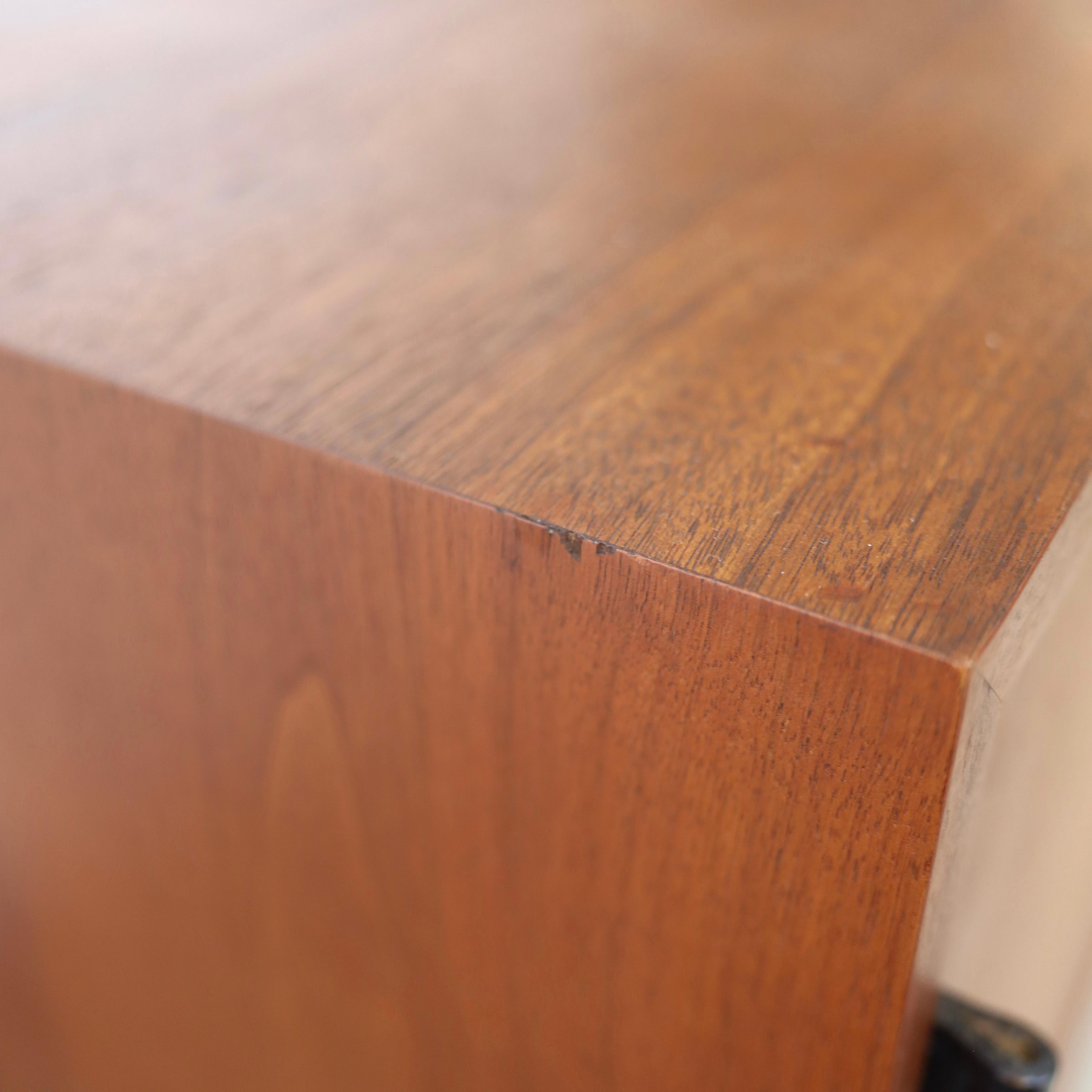 Florence Knoll Walnut Credenza 2
