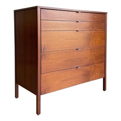 Florence Knoll Walnut Dresser, 1950's