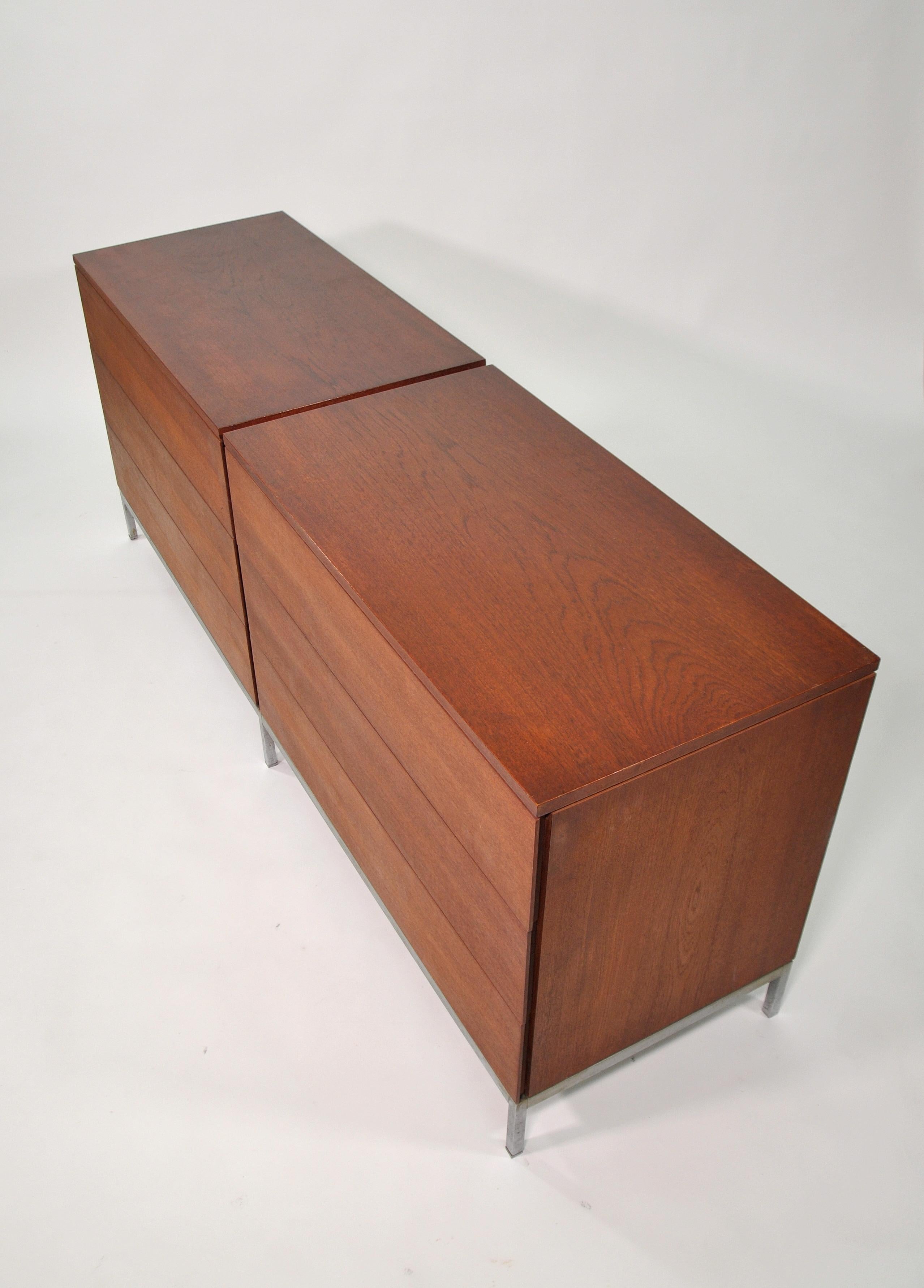 Mid-Century Modern Florence Knoll Walnut Dresser