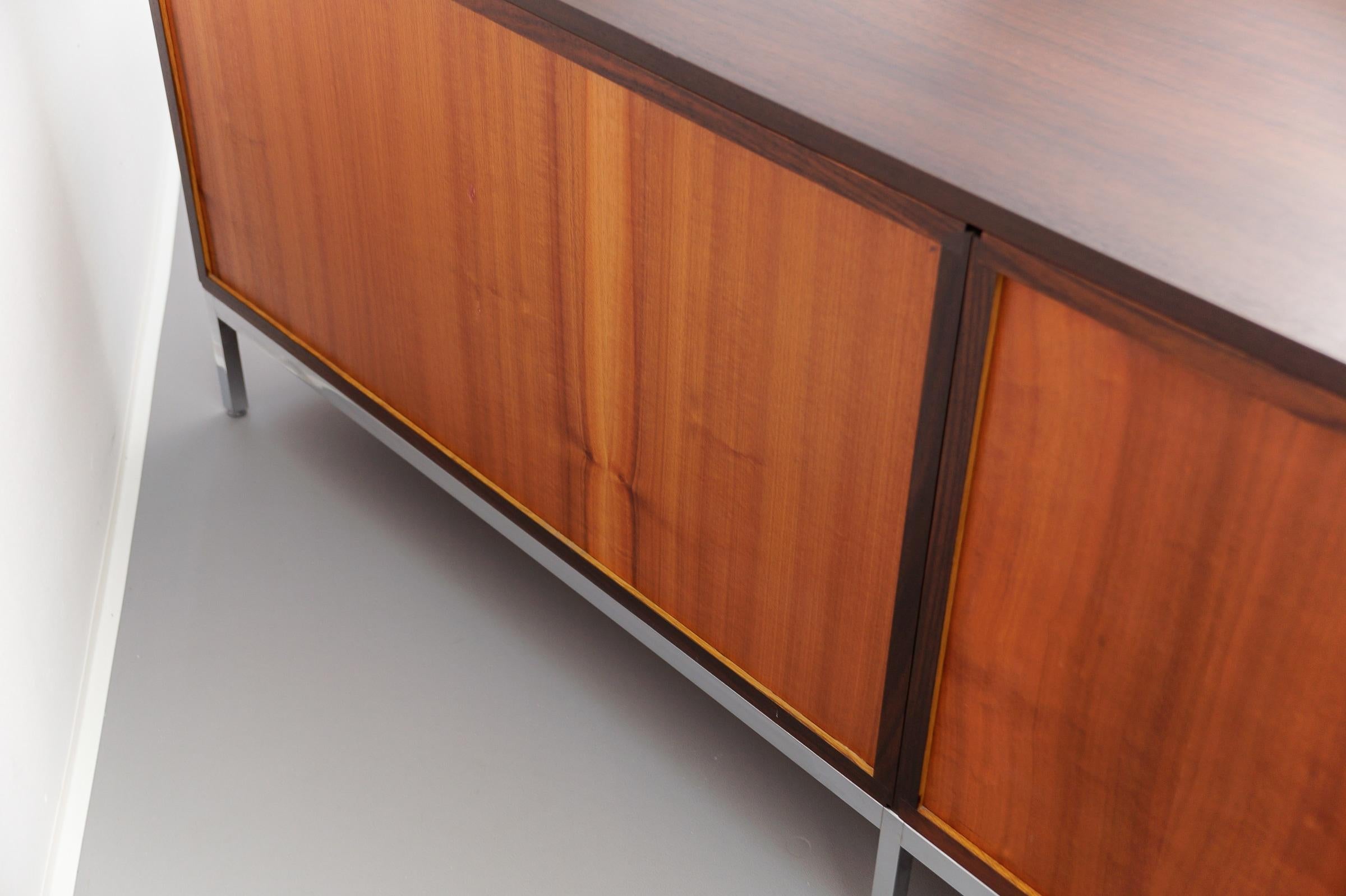 Florence Knoll Wenge Sideboard by Knoll International, 1960s For Sale 7