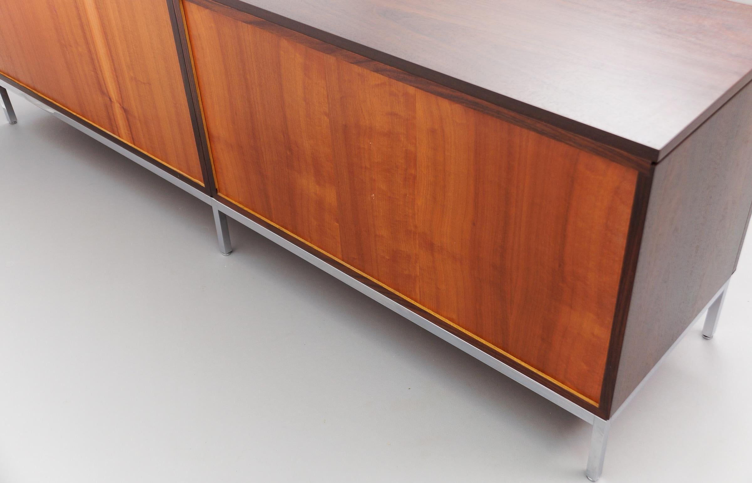 Florence Knoll Wenge Sideboard by Knoll International, 1960s For Sale 10