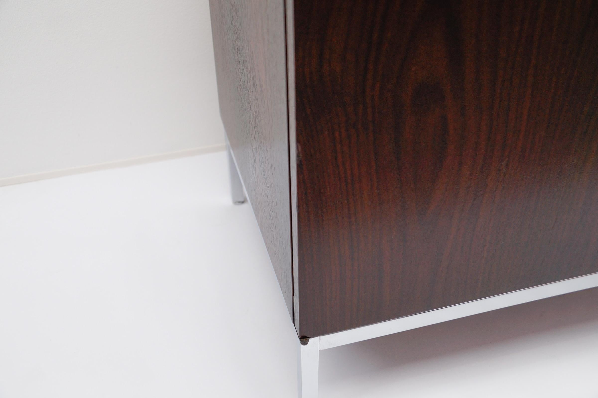 Mid-20th Century Florence Knoll Wenge Sideboard by Knoll International, 1960s For Sale