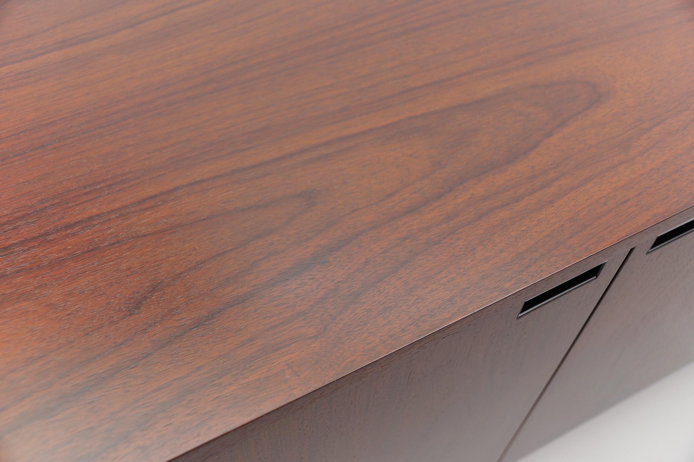 Florence Knoll Wenge Sideboard by Knoll International, 1960s For Sale 1