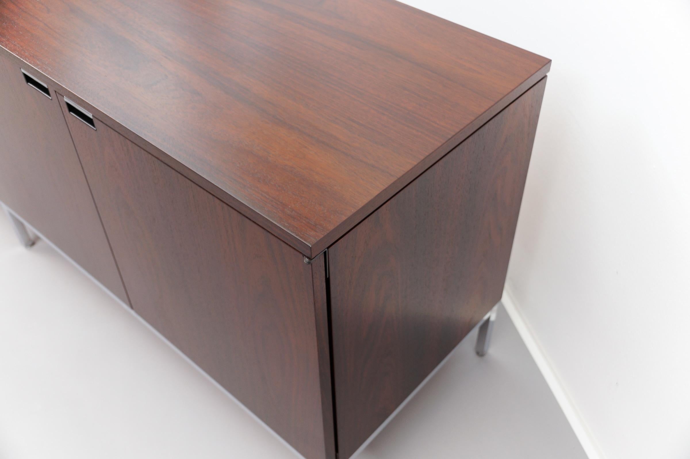 Florence Knoll Wenge Sideboard by Knoll International, 1960s For Sale 2