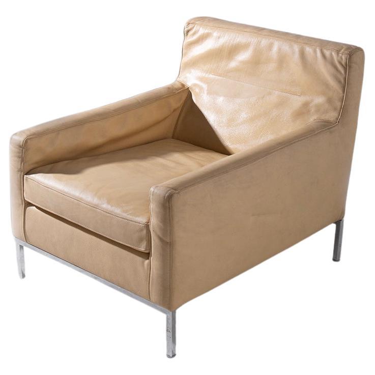 Florence Knoll's Attributed Leather Armchair
