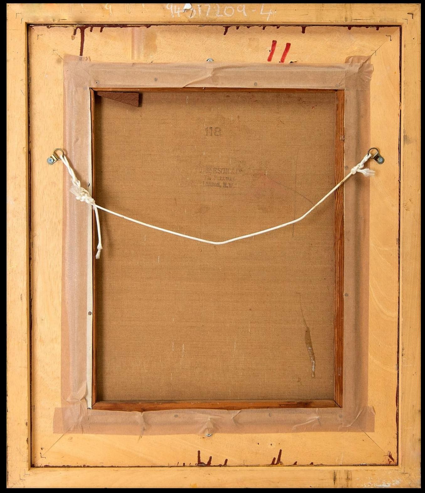 Portrait d'épagneul - Belle peinture à l'huile sur toile de chien anglais du début du 20e siècle en vente 2