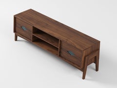 Florence Media Console in Wood Wood (Toad) di The Spalty Dog