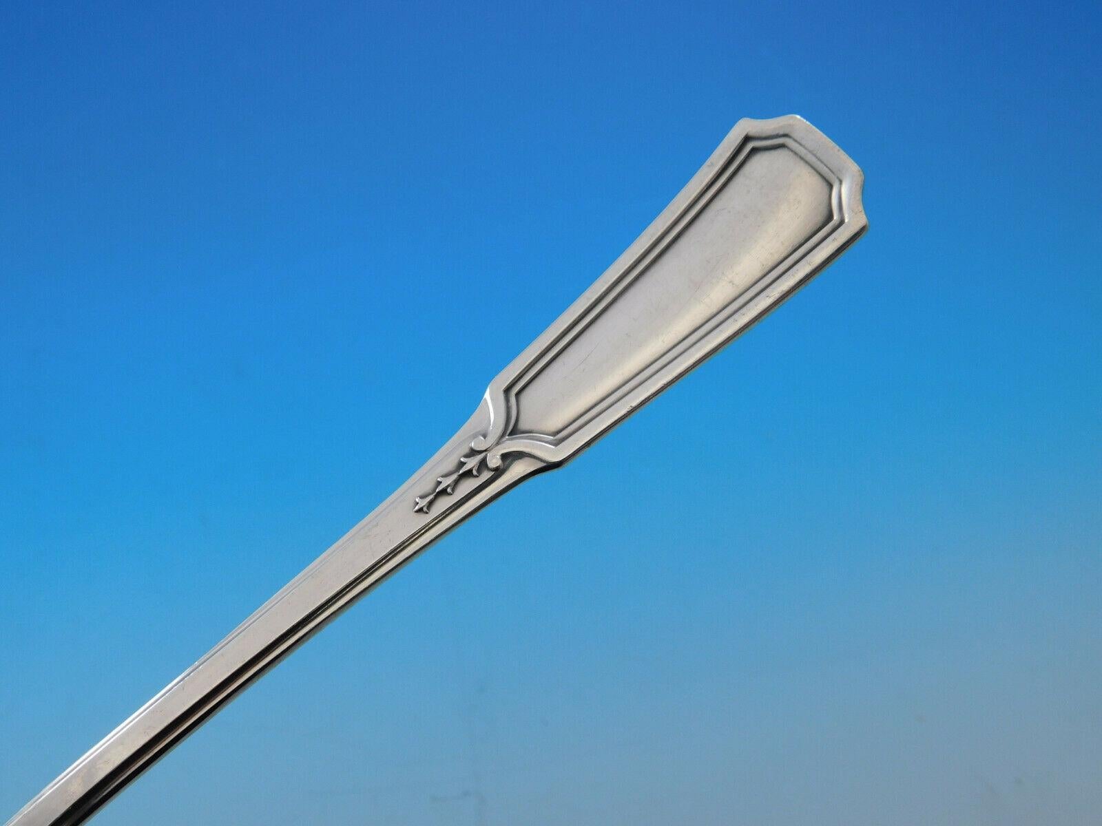 XX secolo Florence Nightingale by Alvin Set di posate in argento Sterling 12 Servizio 70 pezzi in vendita