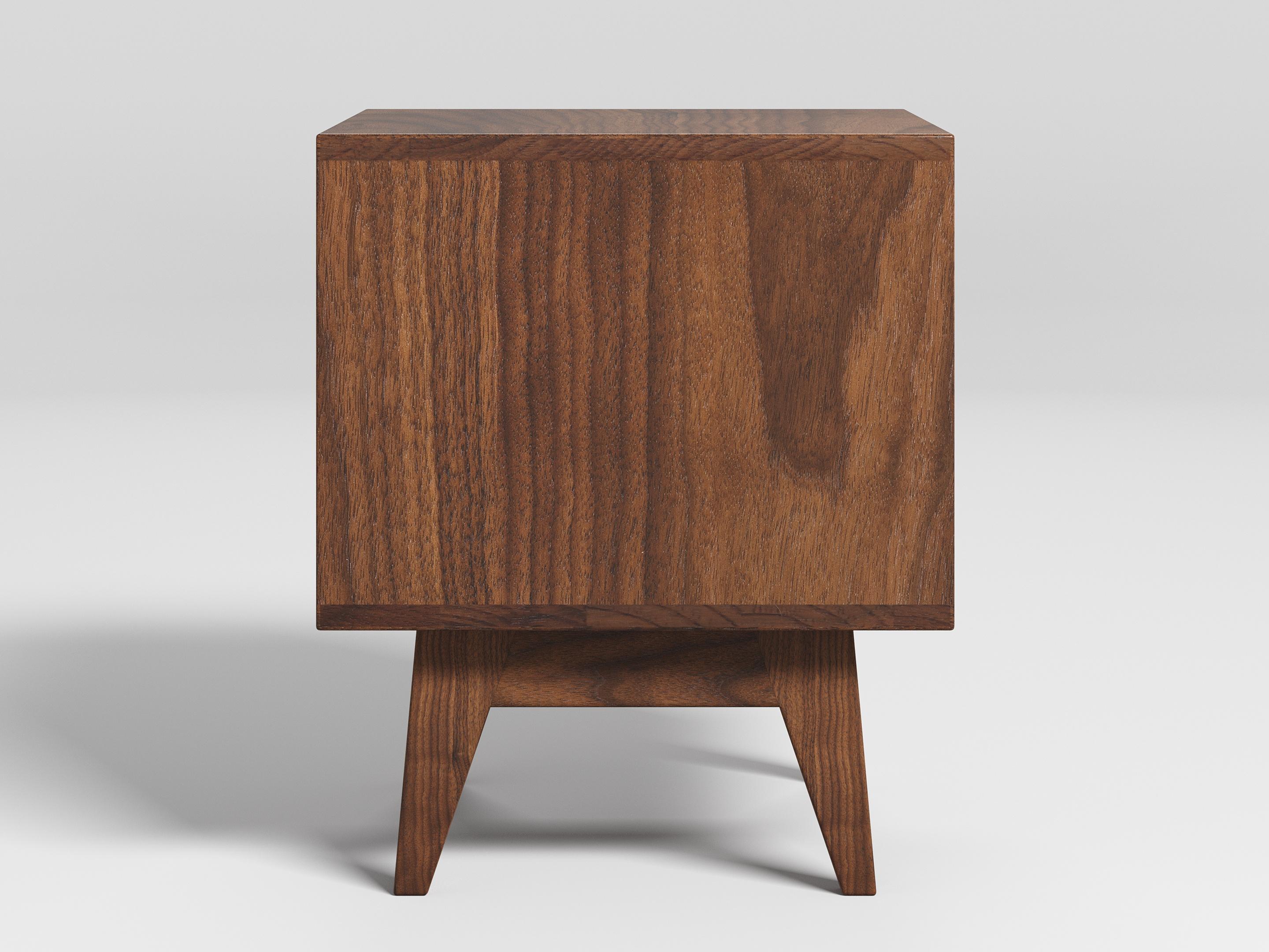 Mid-Century moderno Tavolino Florence in Wood Wood (Lychee) di The Spalty Dog in vendita