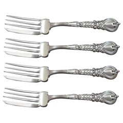Florentine by Tiffany & Co Sterling Silver Fish Fork Set 4pc AS Custom