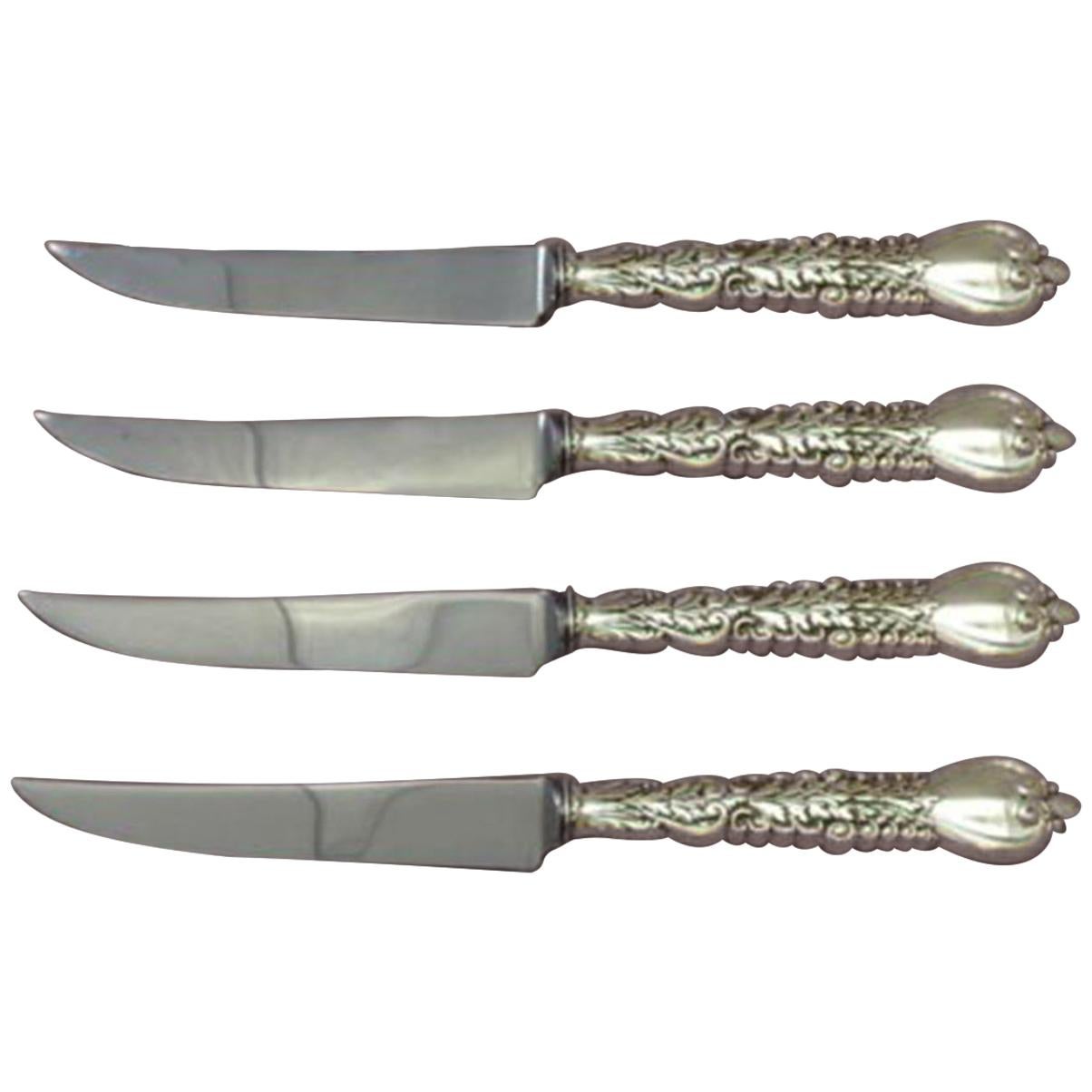Marquise by Tiffany and Co. Sterling Silver Trout Knife Set 6Piece