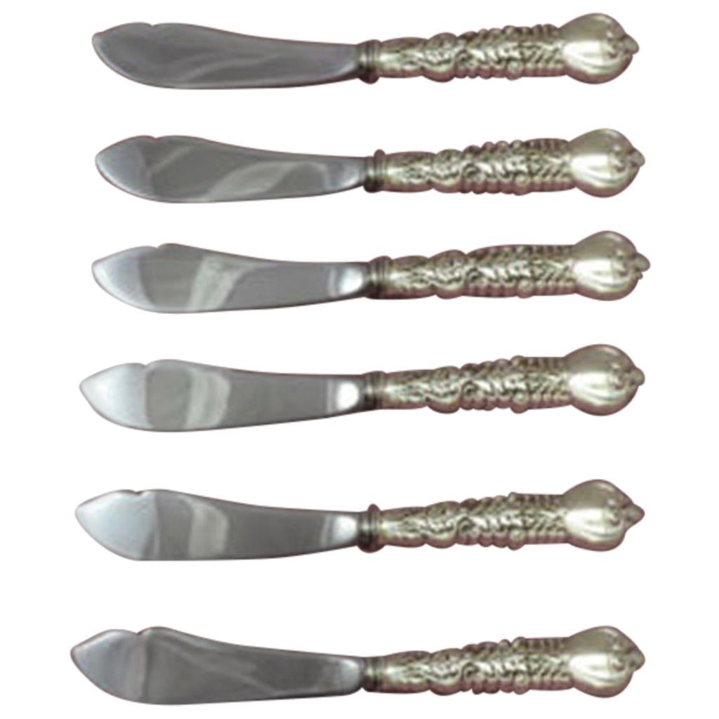 Marquise by Tiffany and Co. Sterling Silver Trout Knife Set 6Piece