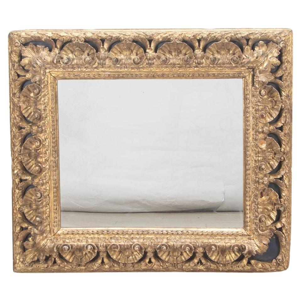 Florentine Carved and Gilded Mirror