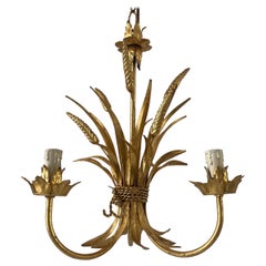 Florentine Ceiling Lamp by Hans Kögl, 1970s, Germany