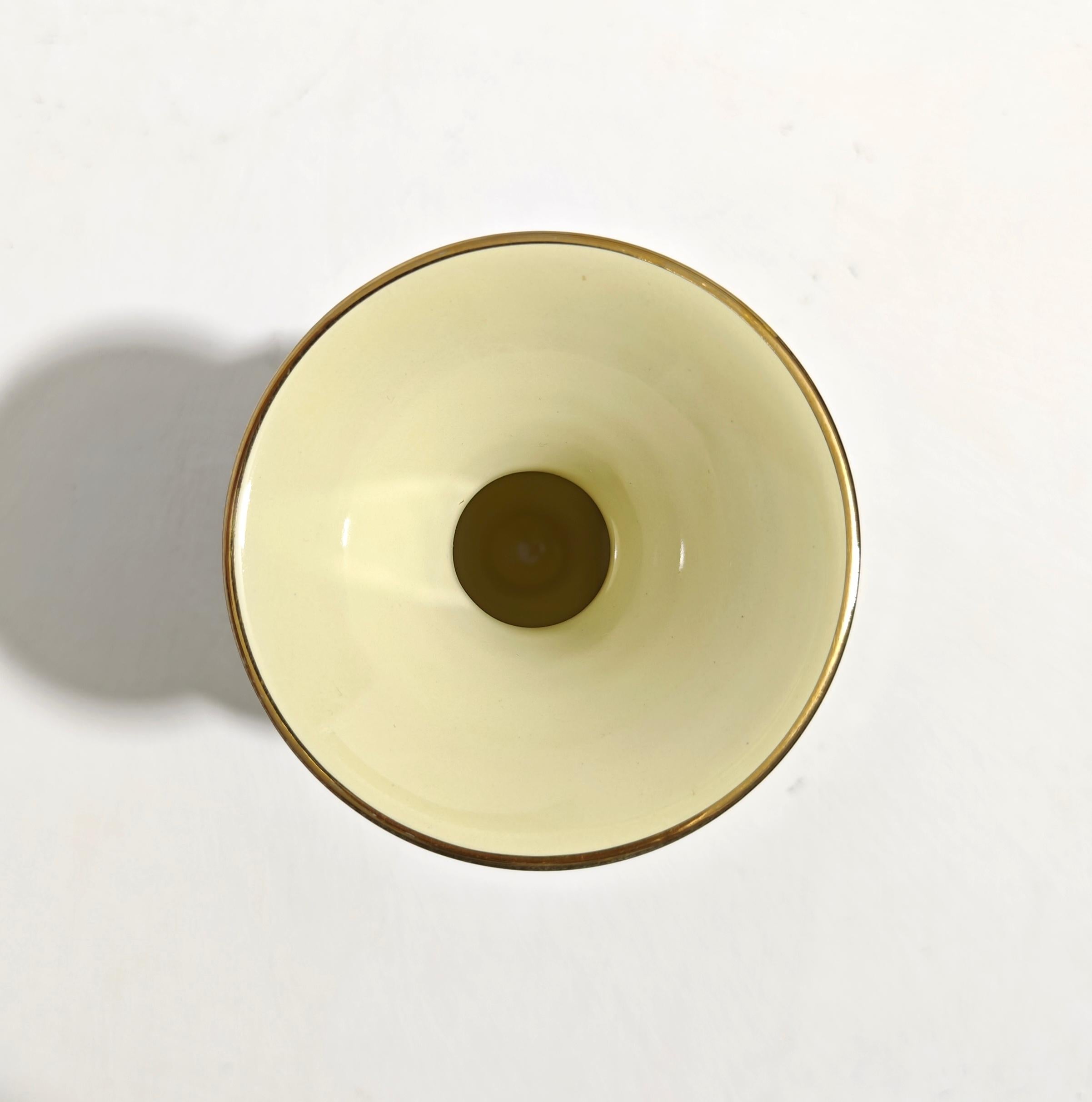 Florentine Ceramic Vase Design Italian Production 1920s. For Sale 3