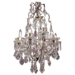 Vintage Florentine Crystal Chandelier