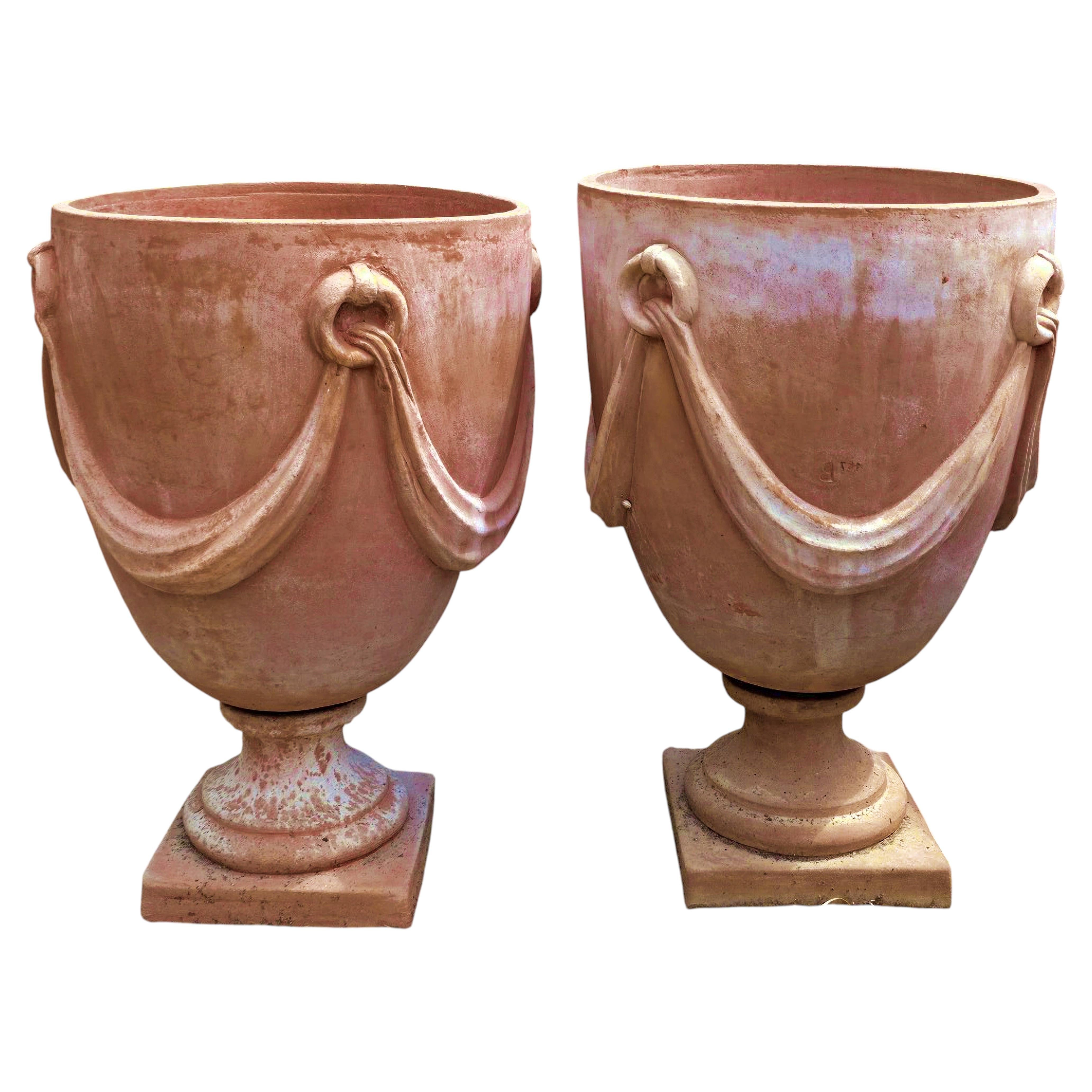 FLORENTINE EMPIRE VASE FROM AN UNCOVERED GATE 21st Century