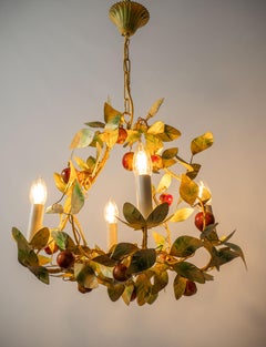 Florentine floral chandelier