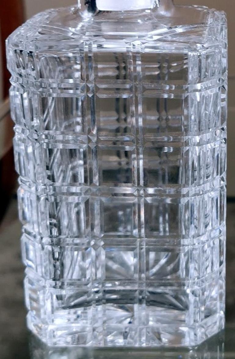 Florentine Handcrafted Crystal Bottle Geschliffen, geschliffen und poliert von Hand im Angebot 7