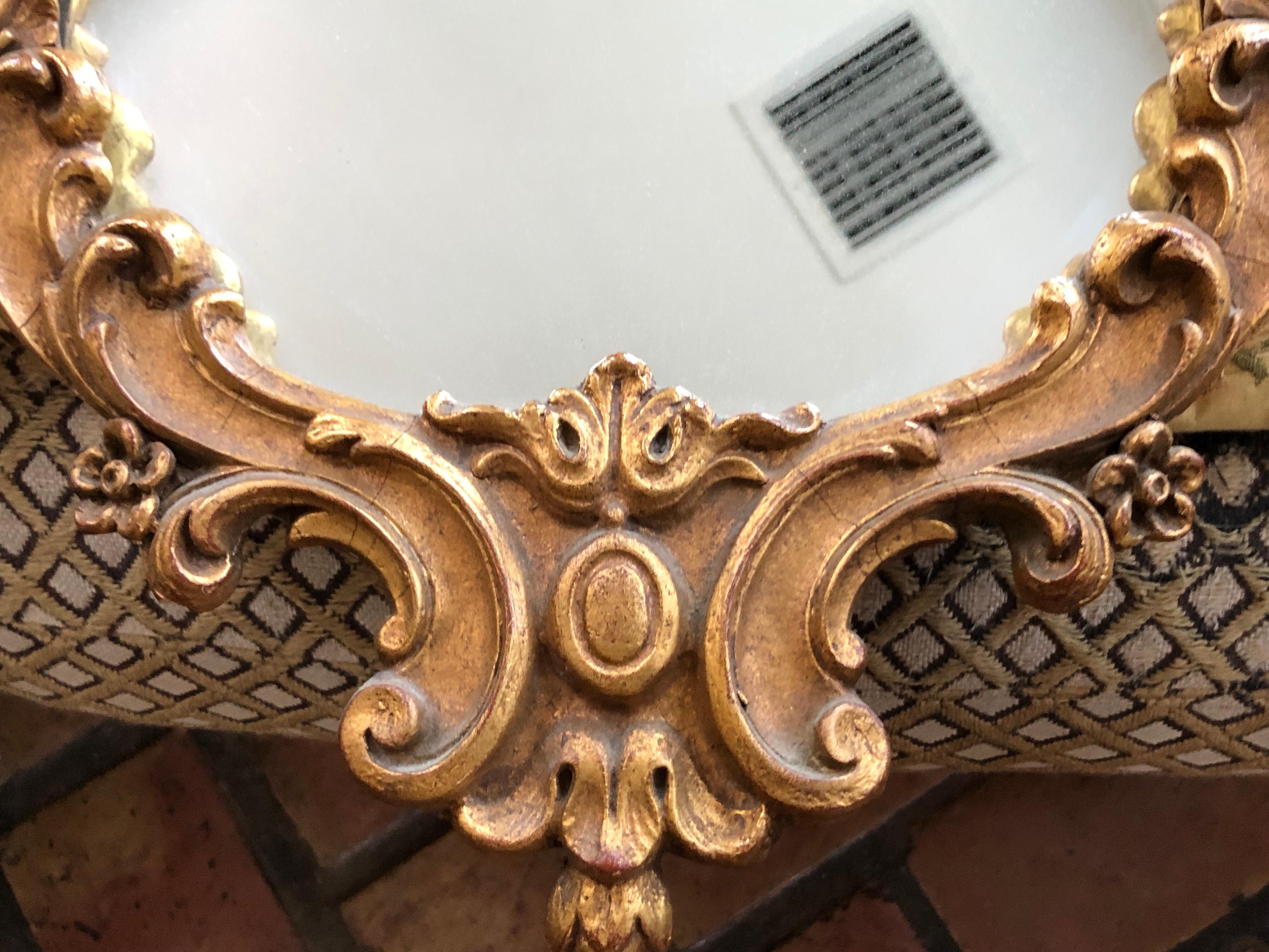 Florentine Italian Mirror In Good Condition In Redding, CT