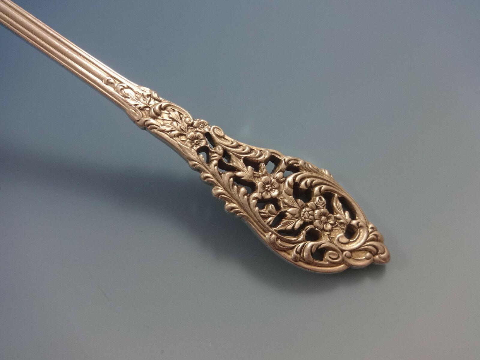 Juego de 8 cubiertos de plata de ley Florentine Lace by Reed & Barton 59 piezas Plata esterlina en venta