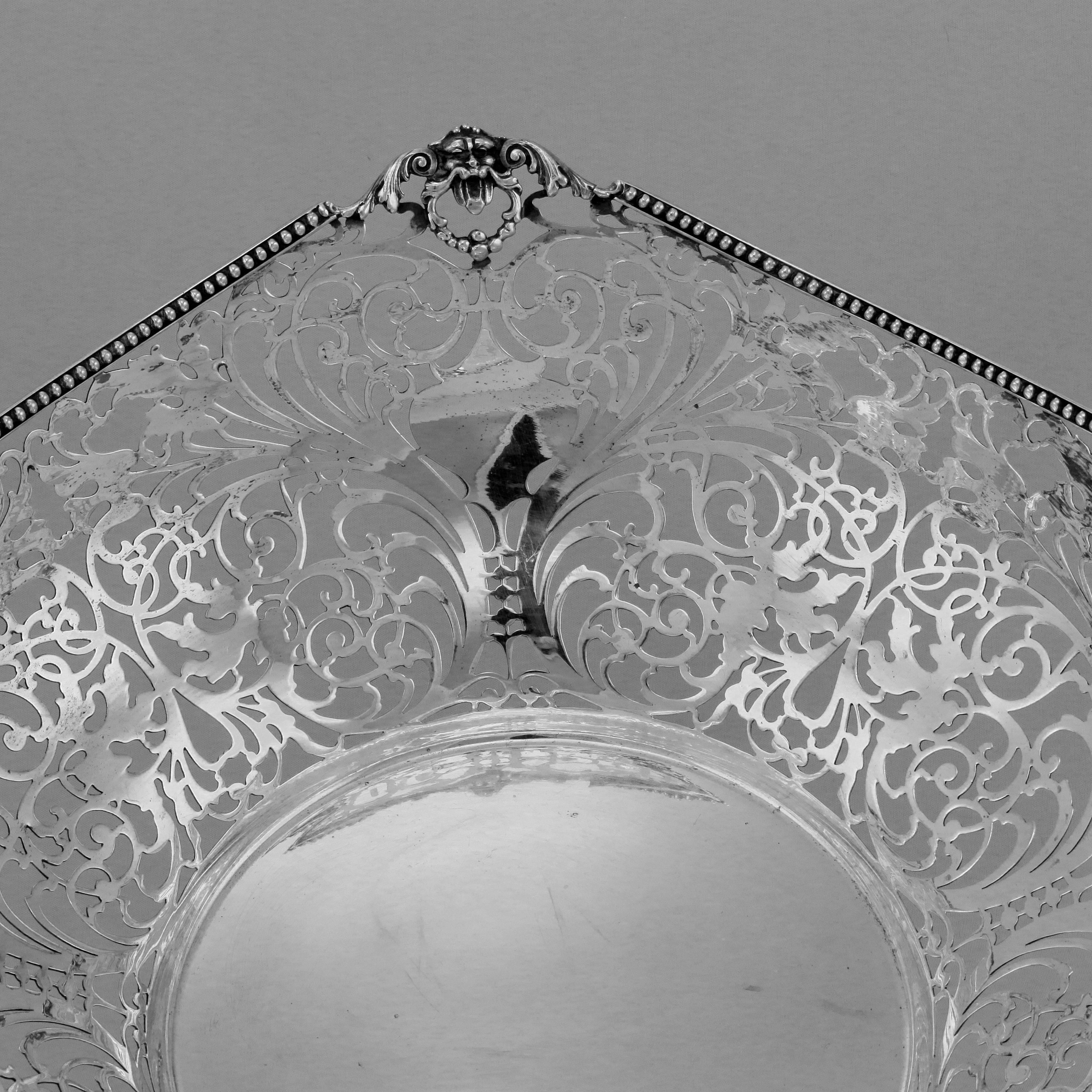 large silver bowls