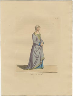 Florentine Matron, Roman Senator & Renaissance Physician in Historic Dress, 1845