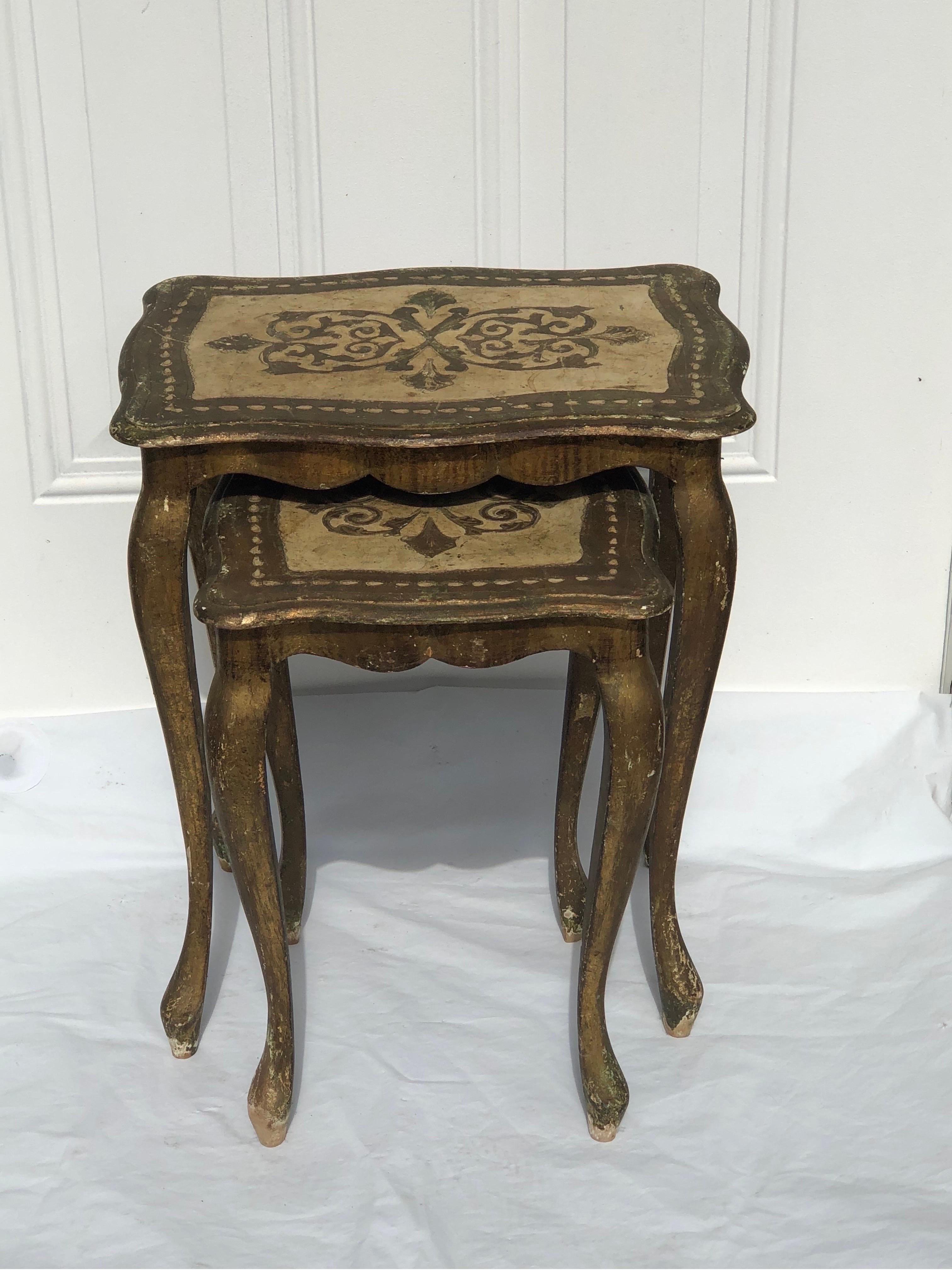 Sold Florentine Nesting Table Set 9