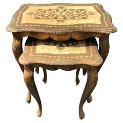 Sold Florentine Nesting Table Set