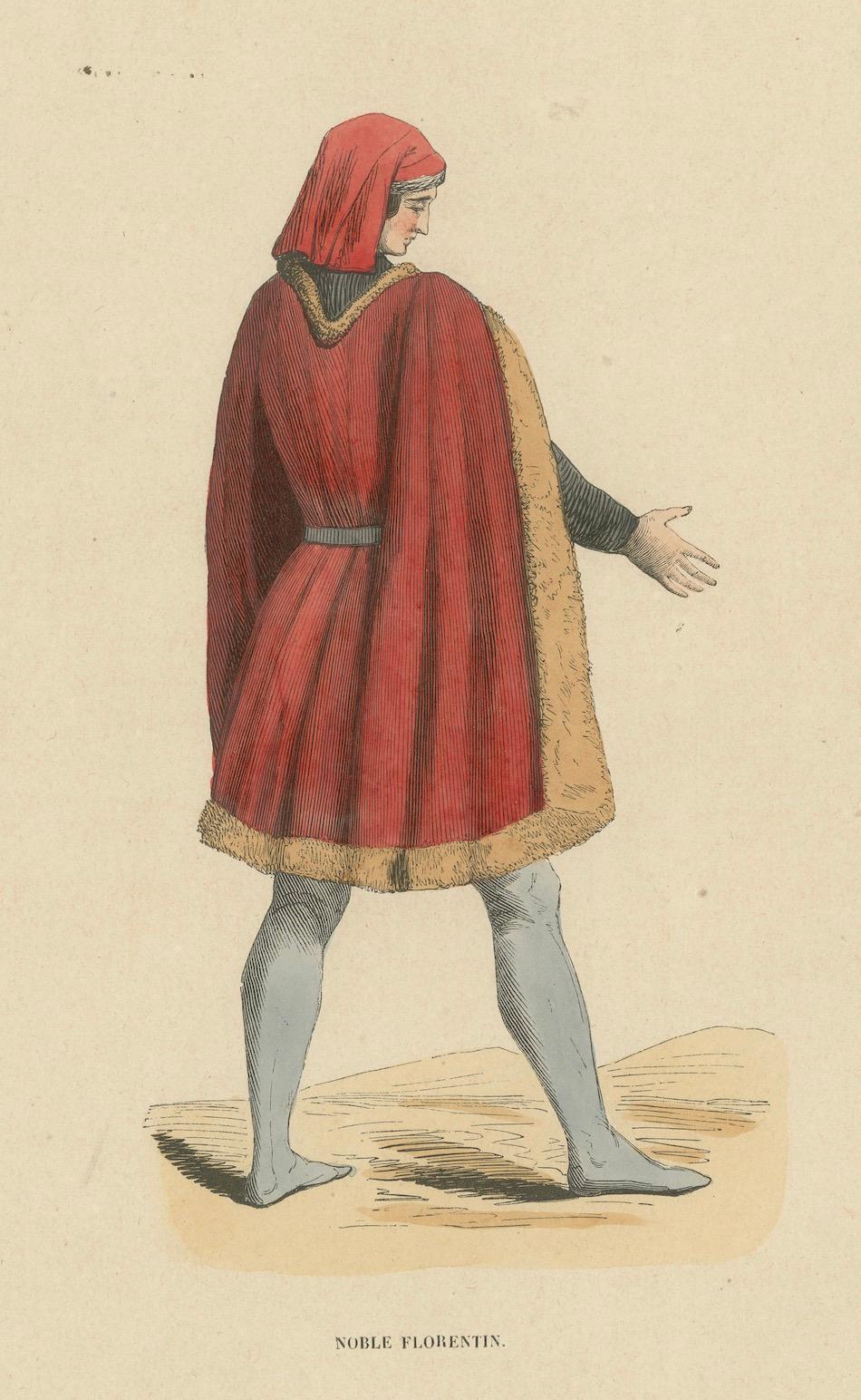 The Florentine Nobleman of the Middle Ages, 1847 (Mittleres 19. Jahrhundert) im Angebot