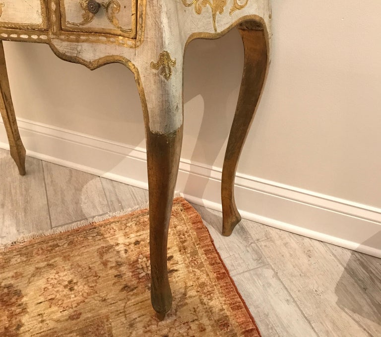 Florentine Painted Vanity/Desk at 1stDibs