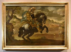 Equestrian Portrait Florentine Painter 17/18th Century Paint Oil on canvas Italy