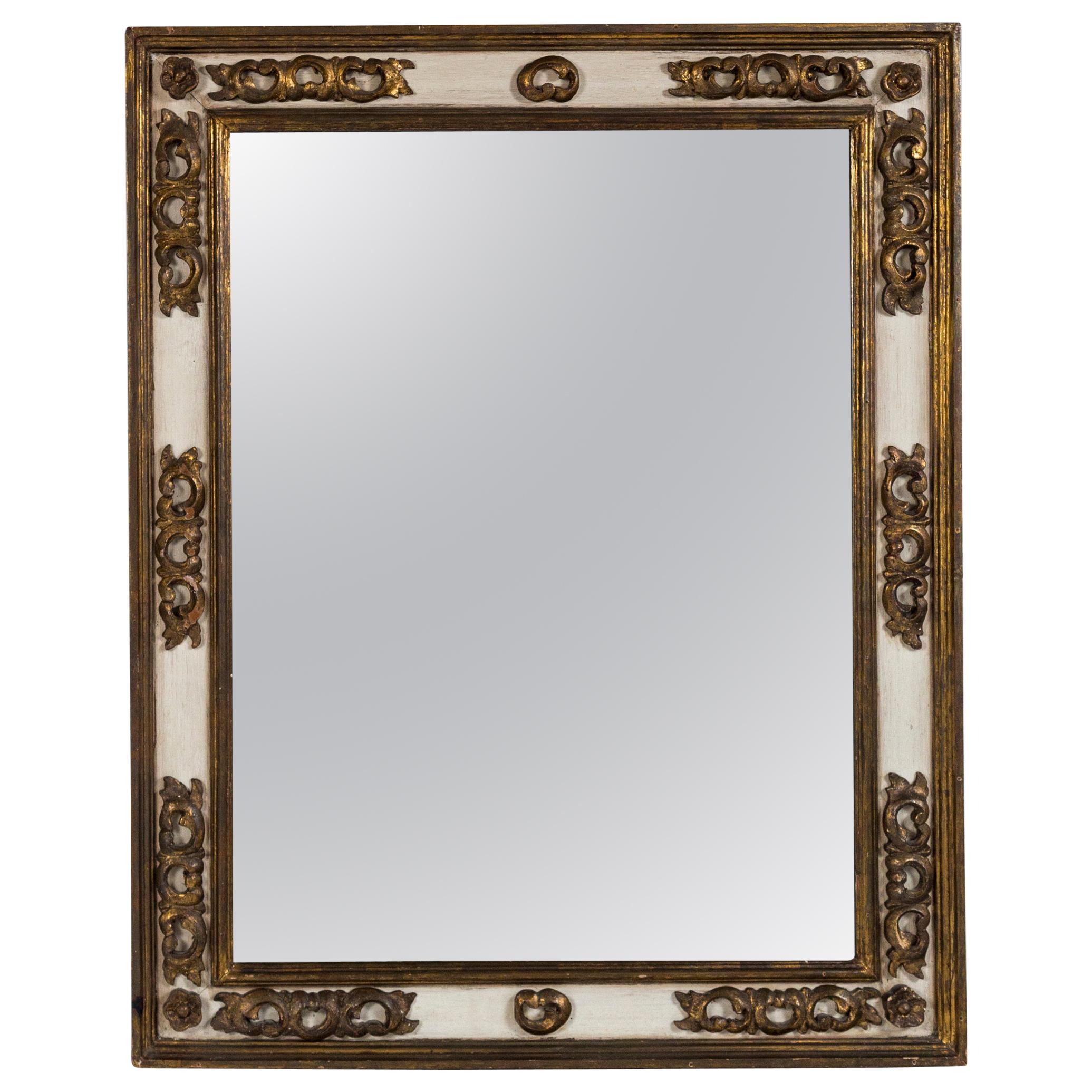 Florentine Style Gilded Mirror, Mid-20th Century