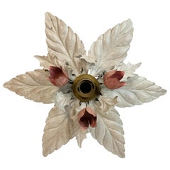 Florentine Tole Style Flush Mount Ceiling Light Guro Leuchten, Germany