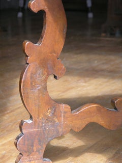 Florentine Walnut Trestle Table